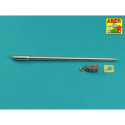 105mm D1504 L/44 barrel with muzzle brake for Sherman M51 