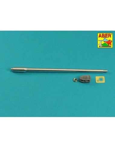 105mm D1504 L/44 barrel with muzzle brake for Sherman M51 