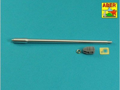 105mm D1504 L/44 barrel with muzzle brake for Sherman M51 