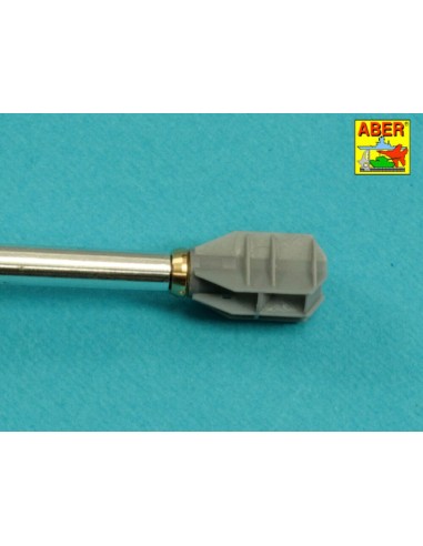 105mm D1504 L/44 barrel with muzzle brake for Sherman M51 
