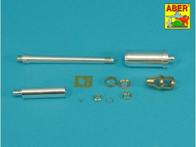 Barrel 8,8 cm KwK 36/56 to Tiger I early  (Andy`s Hobby/Takom) 
