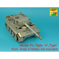 Barrel 8,8 cm KwK 36/56 to Tiger I early  (Andy`s Hobby/Takom)  2