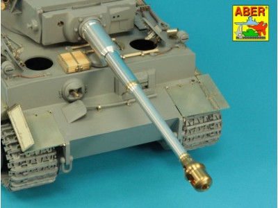 Barrel 8,8 cm KwK 36/56 to Tiger I early  (Andy`s Hobby/Takom) 
