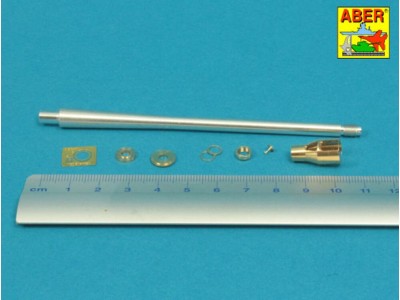 German 5cm KwK39 Barrel for Sd.Kfz.234/2 PUMA (Das Werk model) 