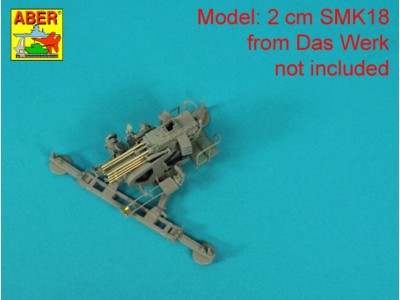2cm 8 barrels to SMK 18 typ 2 Salvehmaschinenkanone 