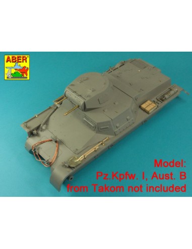 Pz.Kpfw. I, Ausf.A/B (Sd.Kfz. 101) Tool & Equipment holders 