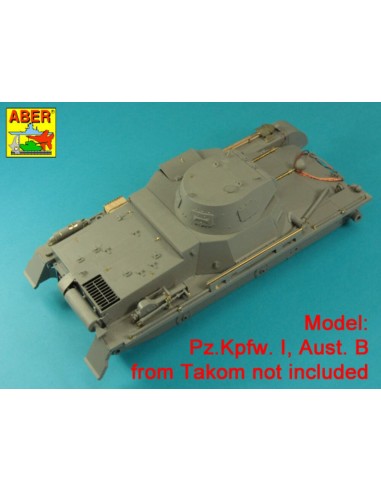 Pz.Kpfw. I, Ausf.A/B (Sd.Kfz. 101) Tool & Equipment holders 