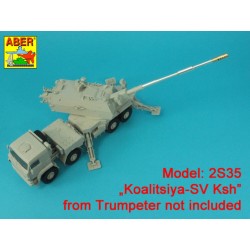 152mm 2A88 barrel to Russian 2S35-1 SPH MSTA-S Koalitsiya-SV  2
