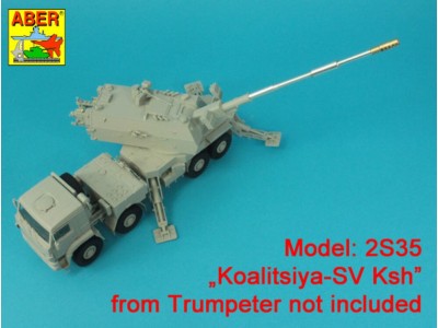 152mm 2A88 barrel to Russian 2S35-1 SPH MSTA-S Koalitsiya-SV 