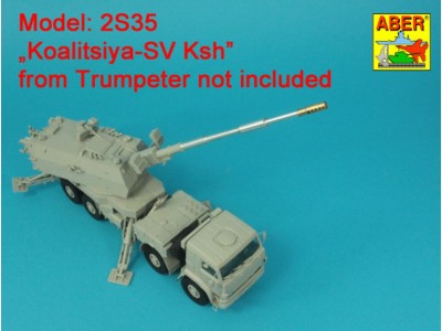 152mm 2A88 barrel to Russian 2S35-1 SPH MSTA-S Koalitsiya-SV 