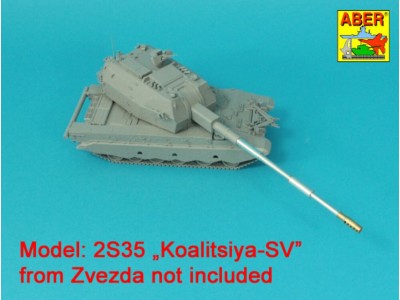 152mm 2A88 barrel to Russian 2S35-1 SPH MSTA-S Koalitsiya-SV 