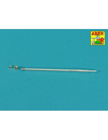 90 mm M3 barrel with thread protector for tank destroyer M36 