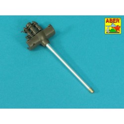 90 mm M3 barrel with thread protector for tank destroyer M36  2