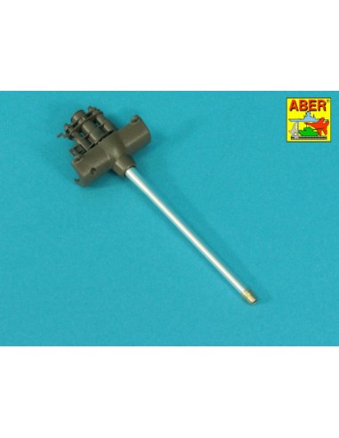 90 mm M3 barrel with thread protector for tank destroyer M36 