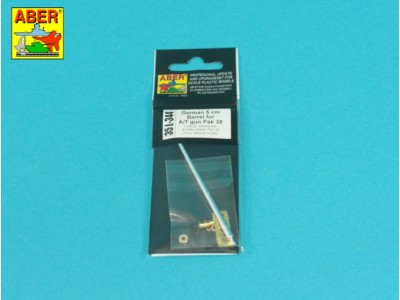 Germ.5cm barrel for Pak 38 for Tamiya 