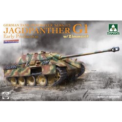German Tank Destroyer Sd.Kfz.173 Jagdpanther G1 Early Production w/Zimmerit (Limited edition) 