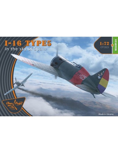 I-16 type 5 (in the sky of Spain) 