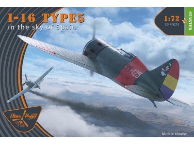 I-16 type 5 (in the sky of Spain) 