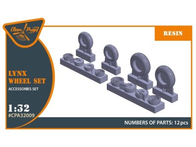 Lynx wheel set for Revell kits 