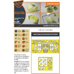 CH-54 painting mask for ICM kit 53054 