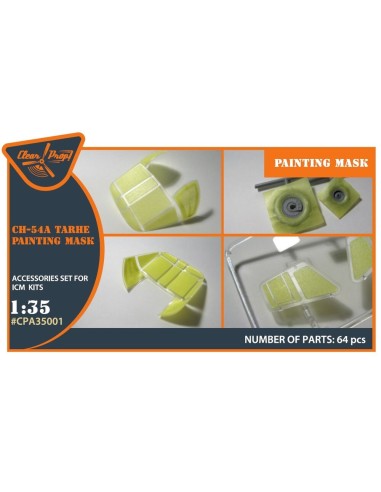 CH-54 painting mask for ICM kit 53054 