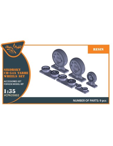 CH-54A Tarhe wheel set for ICM kits 