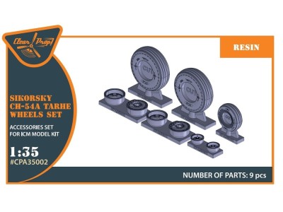 CH-54A Tarhe wheel set for ICM kits 