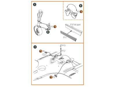 TB.2 PE parts for CP kit 