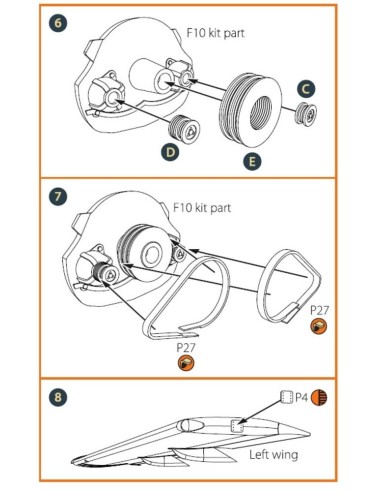 TB.2 PE parts for CP kit 