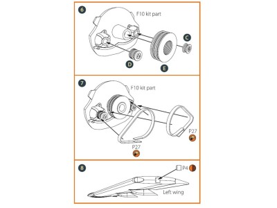 TB.2 PE parts for CP kit 