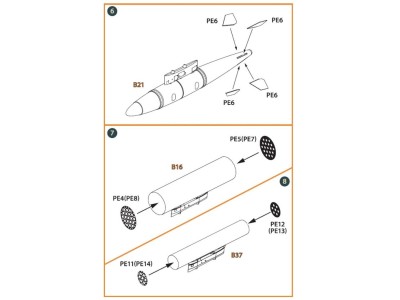 OV-1 A/JOV-1A Mohawk PE parts and painting mask for CP kits 