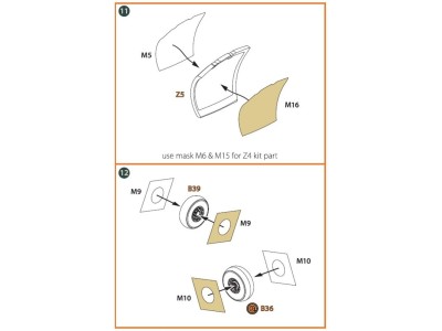OV-1 A/JOV-1A Mohawk PE parts and painting mask for CP kits 
