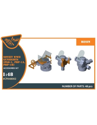 WWII gun sights (PAK-1, PBP-1A, PBP-1B) 