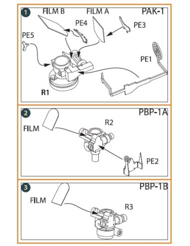 WWII gun sights (PAK-1, PBP-1A, PBP-1B) 