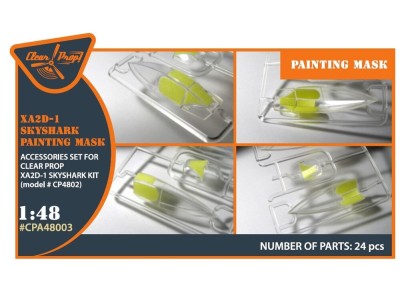 XA2D-1 Skyshark painting mask for CP kit CP4802 