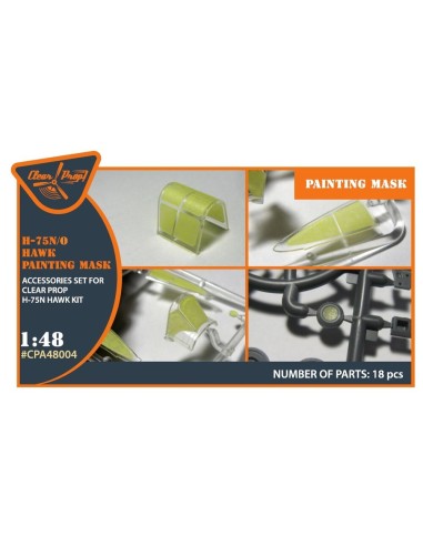 Hawk H-75 N/O for CP kit painting mask for CP kits CP4803/CP4804 