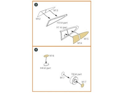 Hawk H-75 N/O for CP kit painting mask for CP kits CP4803/CP4804 