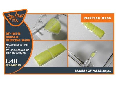 OV-10 A/D Bronko painting mask for ICM kits 48300/48301 