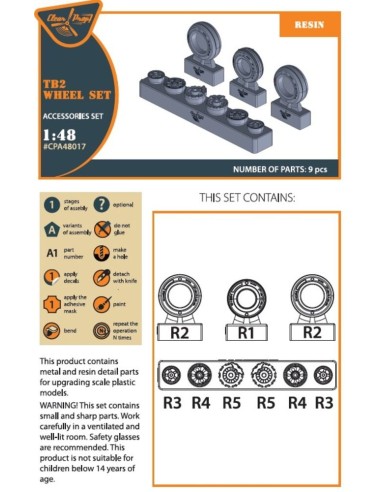 TB.2 wheel set 