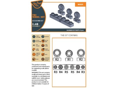 TB.2 wheel set 