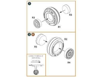 TB.2 wheel set 