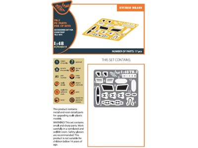 TB.2 PE parts for CP kits 