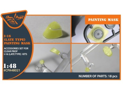 I-16 (late version) painting mask for CP kit 