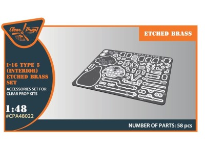 I-16 type 5 INTERIOR PE parts for CP kits 