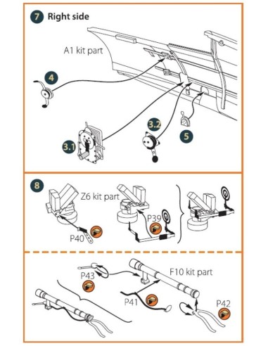 I-16 type 5 INTERIOR PE parts for CP kits 