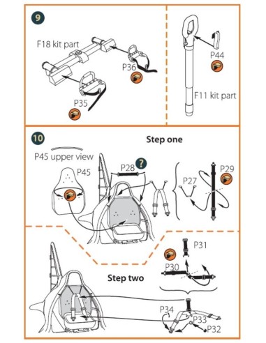 I-16 type 5 INTERIOR PE parts for CP kits 