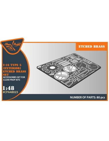 I-16 type 5 EXTERIOR PE parts for CP kits 