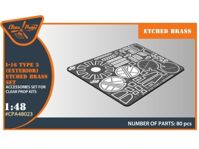 I-16 type 5 EXTERIOR PE parts for CP kits 