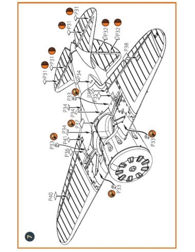 I-16 type 5 EXTERIOR PE parts for CP kits 