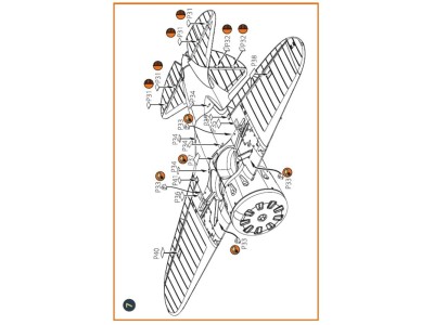 I-16 type 5 EXTERIOR PE parts for CP kits 